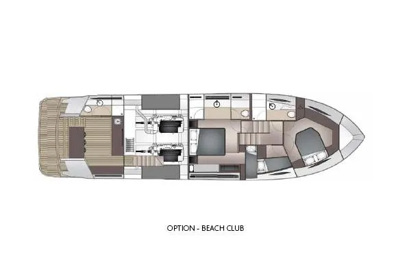 Slide: The Image of Floor plan of Maritimo X60 Beach Club, 2020 model. - 5