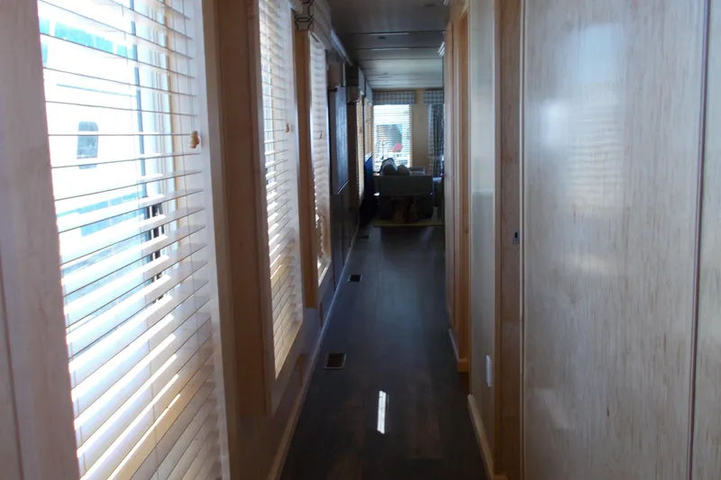 Slide: The Image of Interior hallway of 2020 Sumerset Antelope Escape Share #4 houseboat. - 45