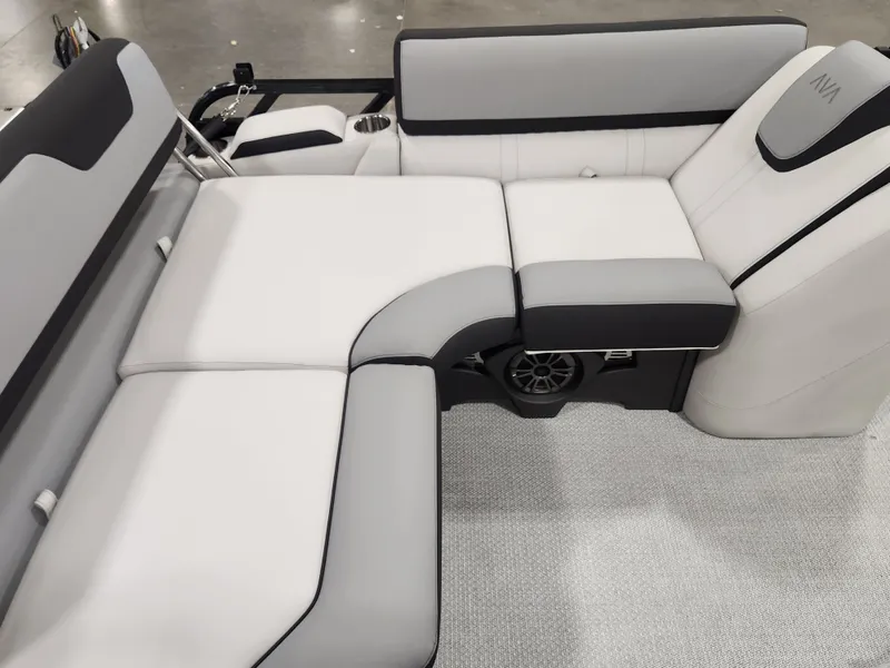 Slide: The Image of Avalon "Avente Tifania" Avalon LSZ Cruise Rear Bench - 19 FT PLUS Patio Pad 2027 - 2