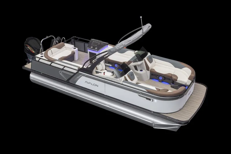The Image of Avalon "Portofino" Avalon LSZ Elite Windshield - 23 FT Triple 2027 - 0