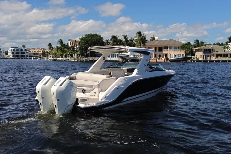 Slide: The Image of Sea Ray SLX 310 Outboard 2026 - 8