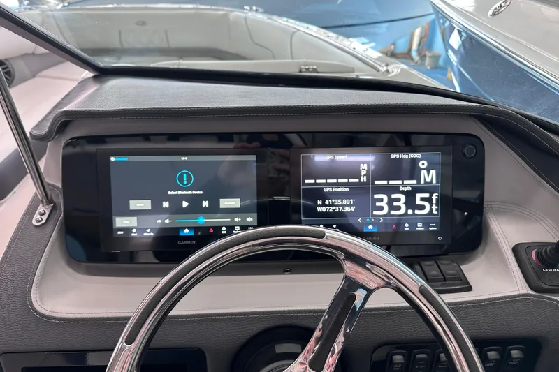 Slide: The Image of 2026 Regal LX6 dashboard with dual digital displays and steering wheel. - 22