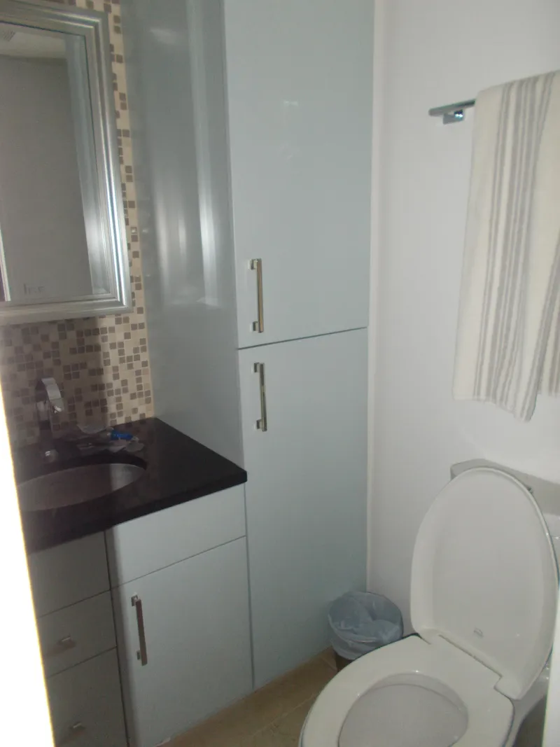 Slide: The Image of Spacious 1992 Jamestowner Silver Lining houseboat interior with modern seating and dining area. - 20