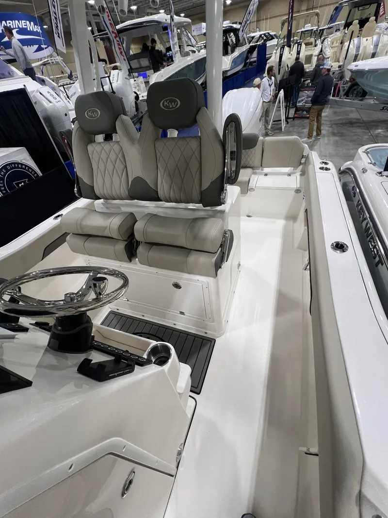 Slide: The Image of Interior view of Key West 249 FS boat, model year 2026. - 5