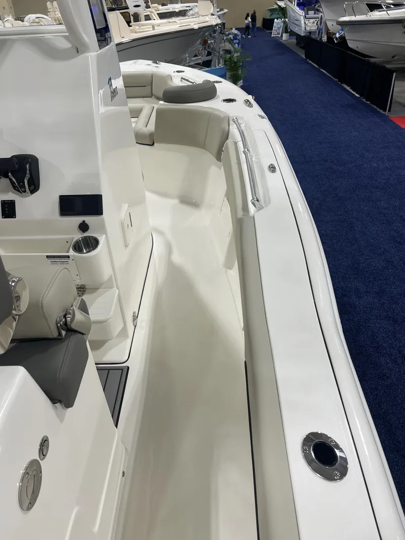 Slide: The Image of Interior view of Key West 249 FS boat, model year 2026. - 7