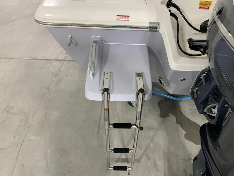 Slide: The Image of 2024 Key West 250 Bay Reef swim platform with retractable ladder. - 5