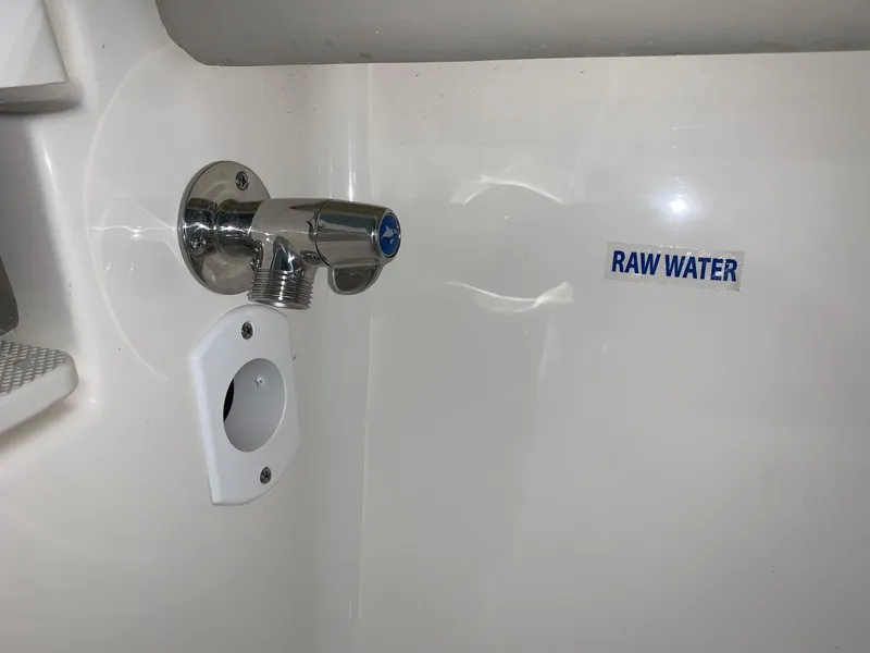 Slide: The Image of 2024 Key West 250 Bay Reef raw water outlet. - 9