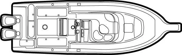 Slide: The Image of Cobia 312 Sport Cabin 2003 - 41