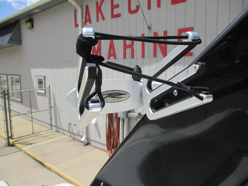 Slide: The Image of 2013 Regal 24 FasDeck RX boat detail at Lake Marine facility. - 20
