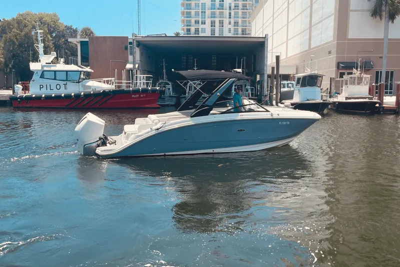 Slide: The Image of Sea Ray 290 SDX OUTBOARD 2024 - 11