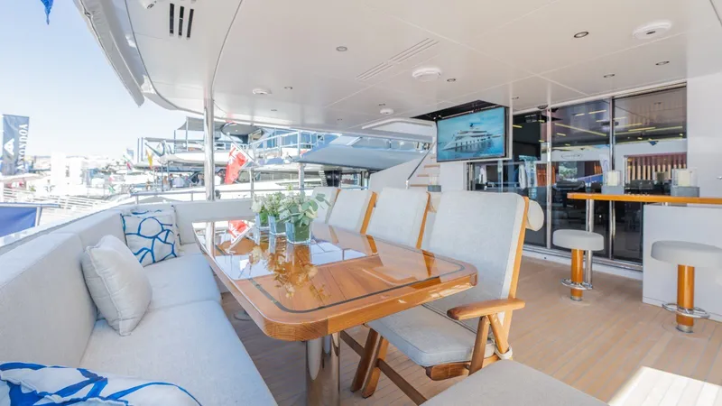 Slide: The Image of HARGRAVE CUSTOM YACHTS TRI-DECK 2024 - 40