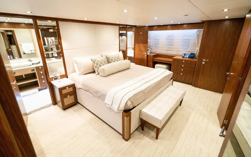 Slide: The Image of HARGRAVE CUSTOM YACHTS Raised Pilothouse 2018 - 25