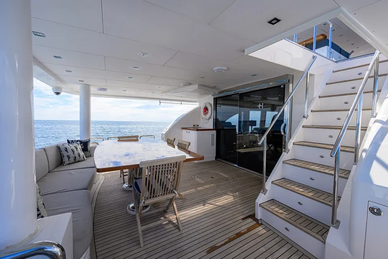 Slide: The Image of HARGRAVE CUSTOM YACHTS Raised Pilothouse 2018 - 14