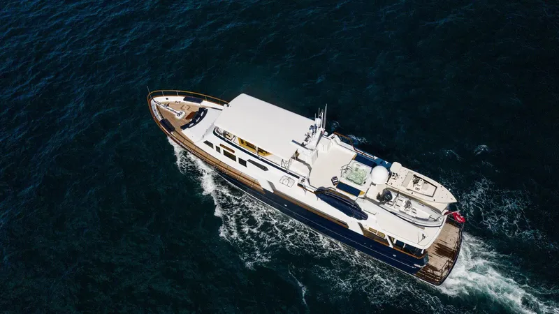 Slide: The Image of PALMER JOHNSON Motor Yacht 1999 - 49