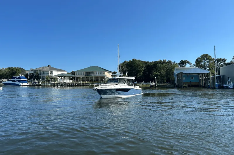 Slide: The Image of Boston Whaler 365 Conquest 2025 - 2