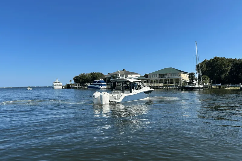 Slide: The Image of Boston Whaler 365 Conquest 2025 - 4