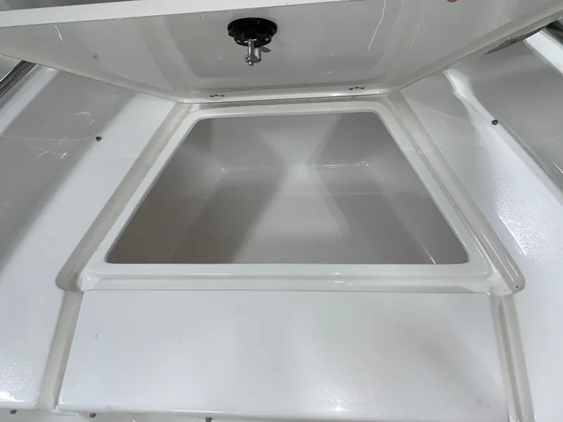 Slide: The Image of 2024 Key West 189 FS boat storage compartment. - 14
