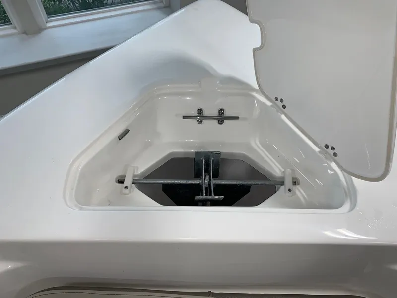 Slide: The Image of 2024 Key West 189 FS boat anchor storage compartment. - 15