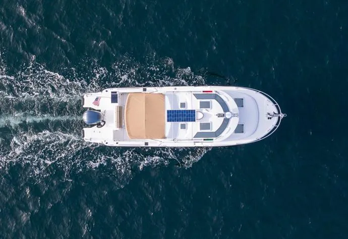 Slide: The Image of 2021 Ranger Tugs R-25 - Overhead view - 5