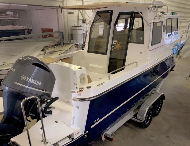 Slide: The Image of 2021 Ranger Tugs R-25 - Starboard stern view - 9