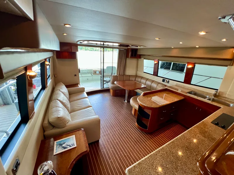 Slide: The Image of Carver Yachts 560 Voyager Skylounge 2005 - 13