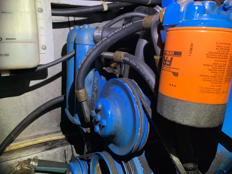 Slide: The Image of Silverton 34 Aft Cabin Motor Yacht 1992 - 52