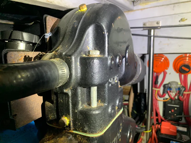 Slide: The Image of Silverton 34 Aft Cabin Motor Yacht 1992 - 55