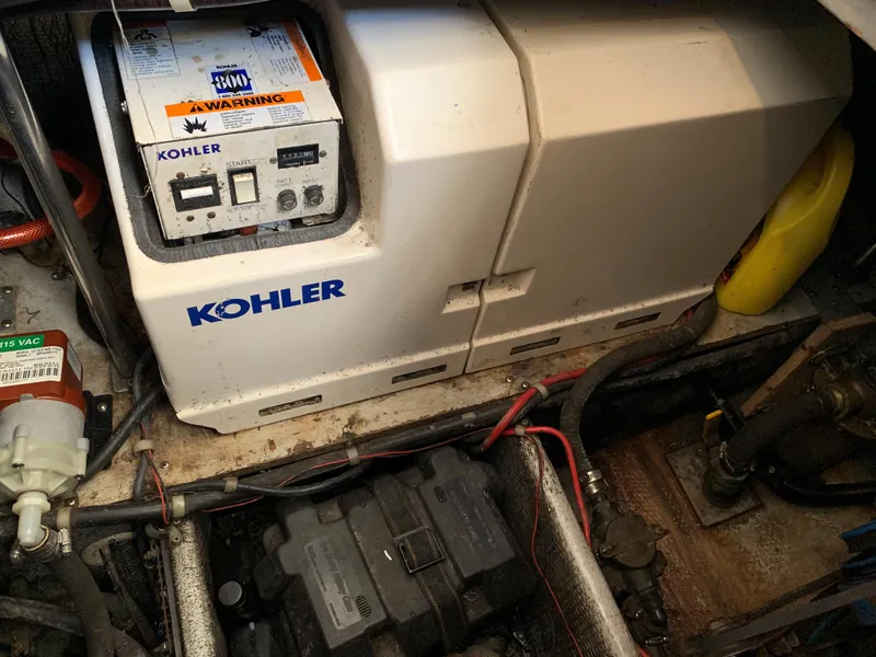 Slide: The Image of Silverton 34 Aft Cabin Motor Yacht 1992 - 56