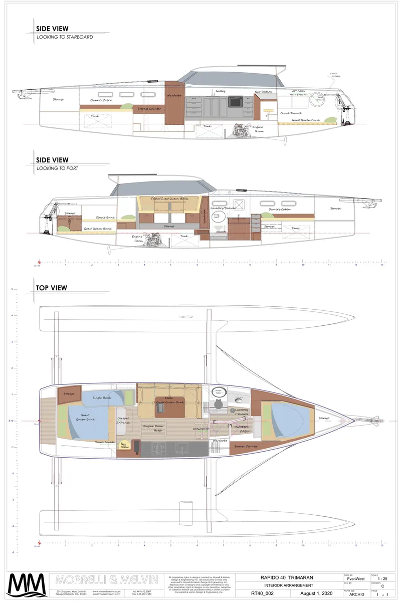 Slide: The Image of Rapido 40 interior layout - 7