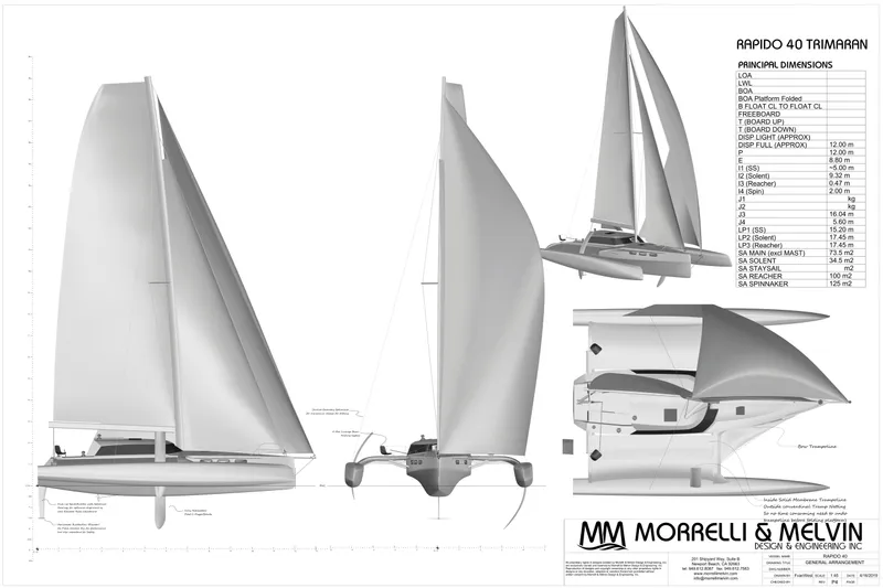 Slide: The Image of Rapido 40 sailplan - 8
