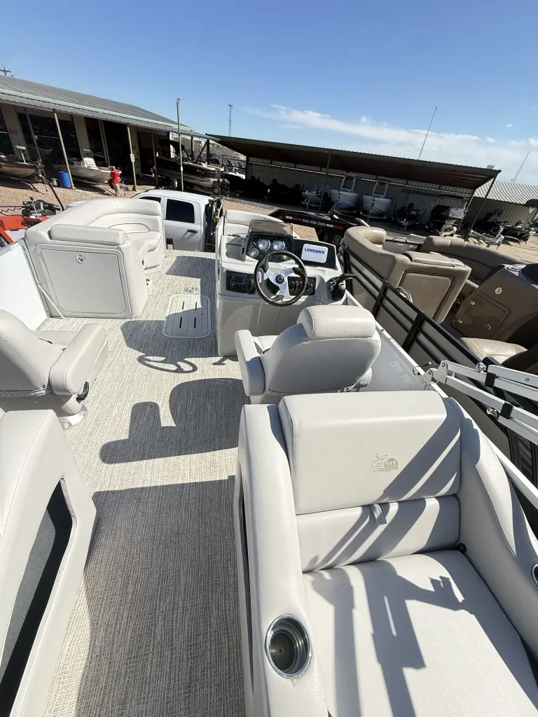 Slide: The Image of G3 322 SS SALTWATER SERIES Pontoon Pontoon/Tritoon Tritoon XL Package 2021 - 22