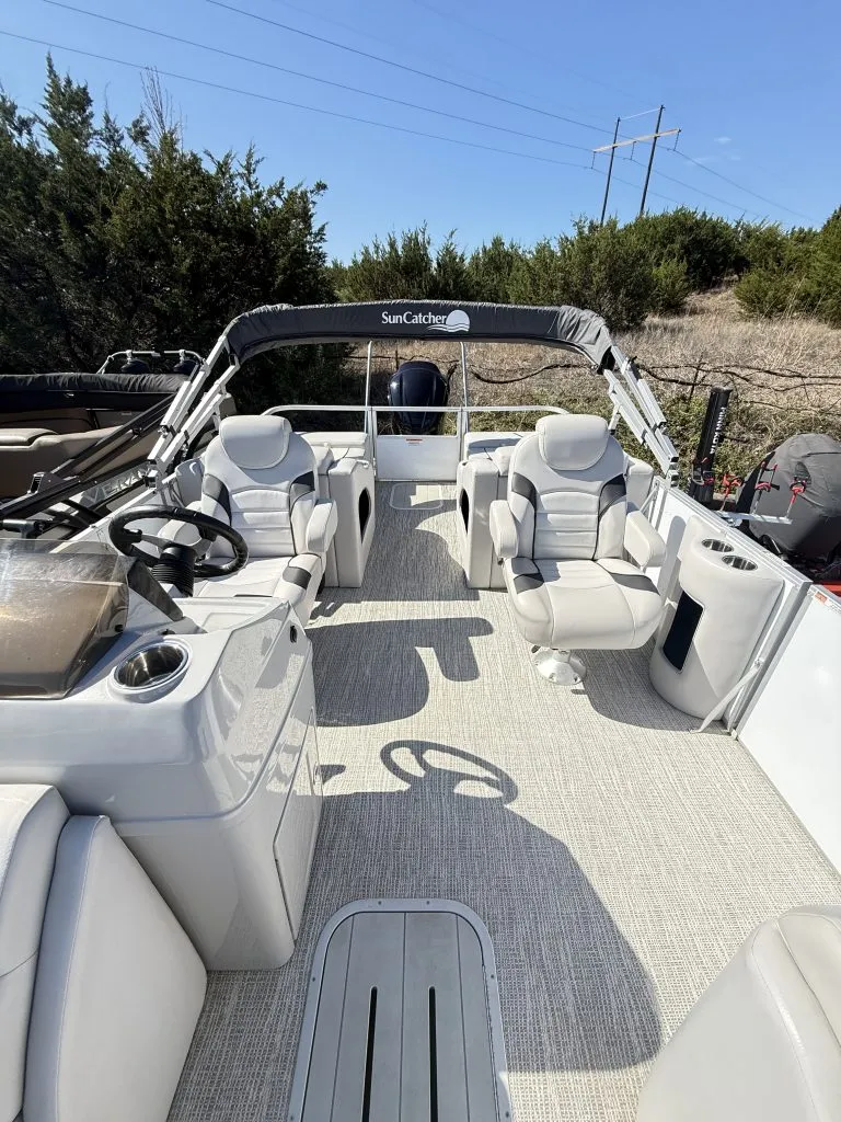 Slide: The Image of G3 322 SS SALTWATER SERIES Pontoon Pontoon/Tritoon Tritoon XL Package 2021 - 12