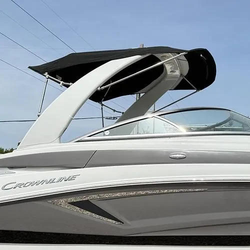 Slide: The Image of Crownline Boats E255 Bowrider 2022 - 23