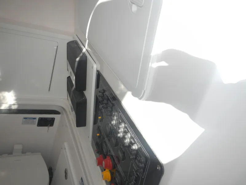 Slide: The Image of Interior control panel of 2024 Sea Fox 328 Commander boat. - 20