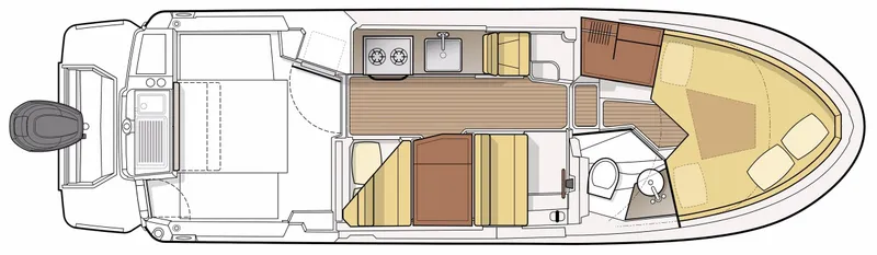 Slide: The Image of 2021 Ranger Tugs R-27 LE - Sketch - 27