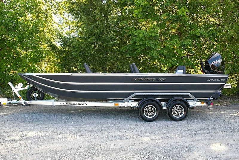 Slide: The Image of Thunder Jet Rush 229 Open Tiller 2026 - 1