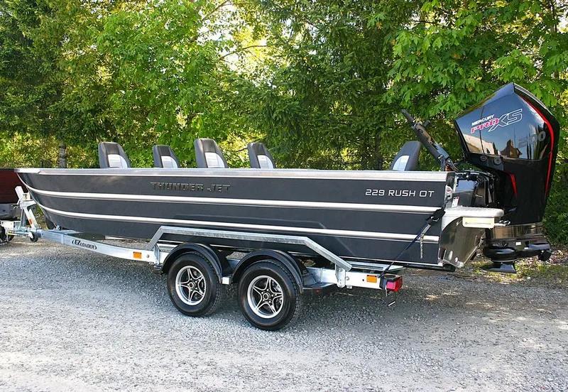 Slide: The Image of Thunder Jet Rush 229 Open Tiller 2026 - 2