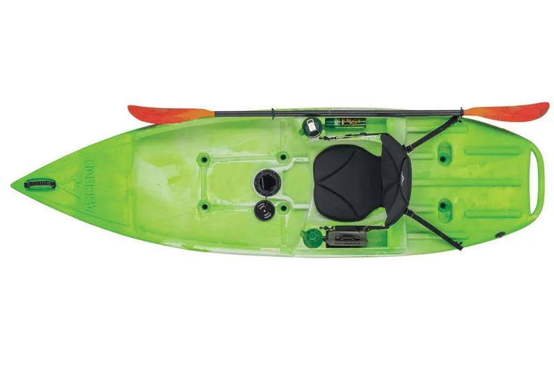 Slide: The Image of Ascend 9R Sport Sit-On - Lime-White 2021 - 4