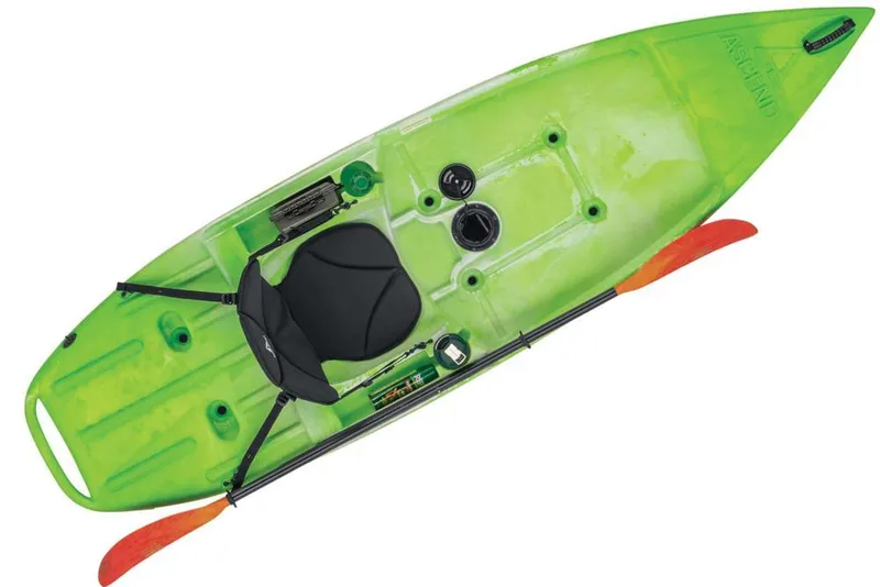 Slide: The Image of Ascend 9R Sport Sit-On - Lime-White 2021 - 8