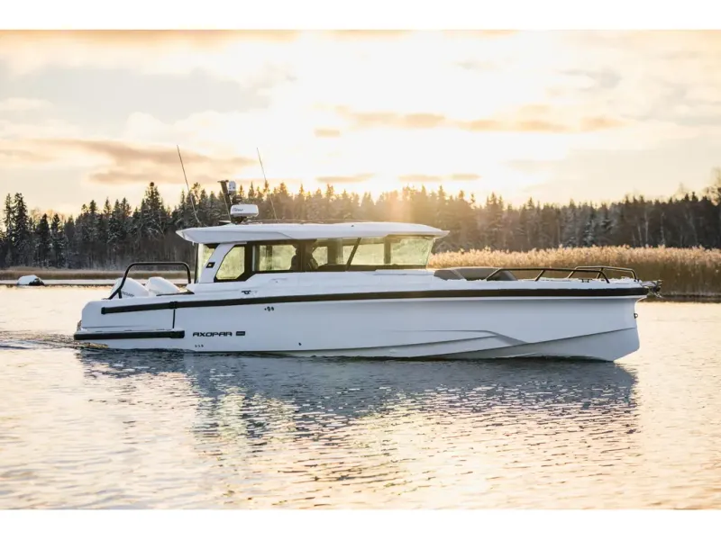 Slide: The Image of Axopar 38 XC Cross Cabin 2026 - 18