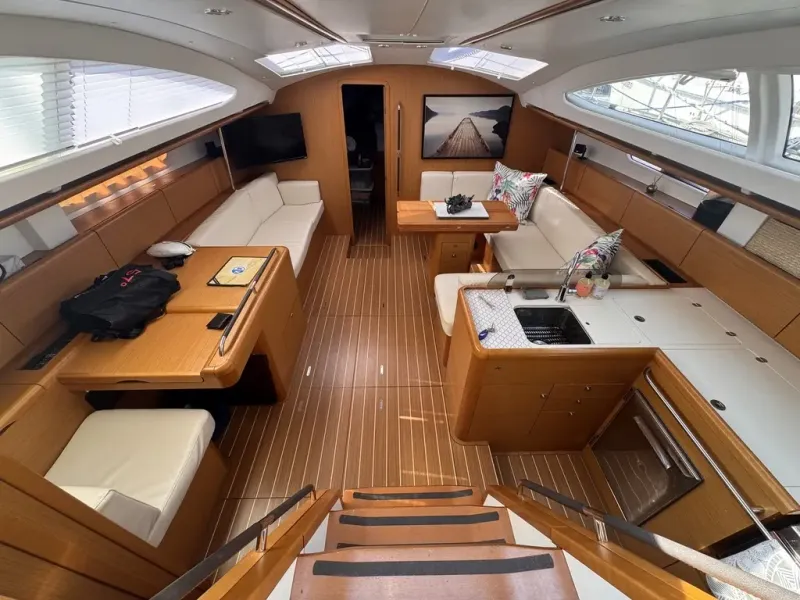 Slide: The Image of Jeanneau 50 Deck Saloon 2011 - 12