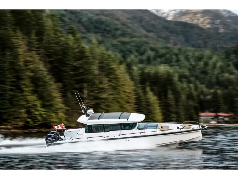 Slide: The Image of Axopar 37 XC CROSS CABIN 2026 - 2