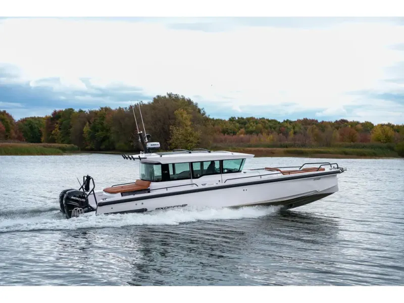 Slide: The Image of Axopar 37 XC CROSS CABIN 2022 - 2