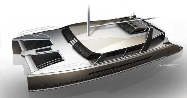 Slide: The Image of Catamaran Bloomfield 86 Motorsailor 2025 - 62
