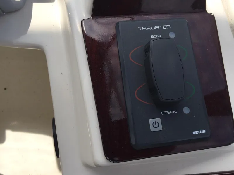 Slide: The Image of Control panel for thruster on 2013 Meridian 341 Sedan boat. - 46