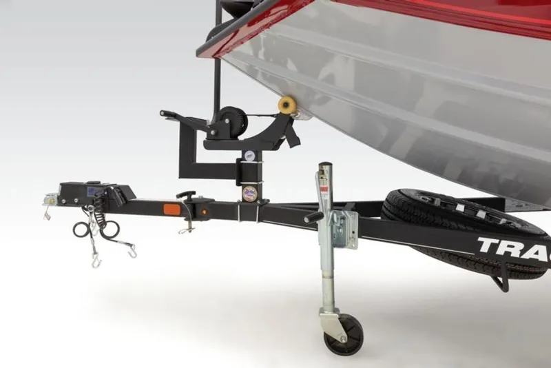 Slide: The Image of 2024 Tracker Pro Team™ 195 TXW Tournament Edition boat trailer close-up. - 31