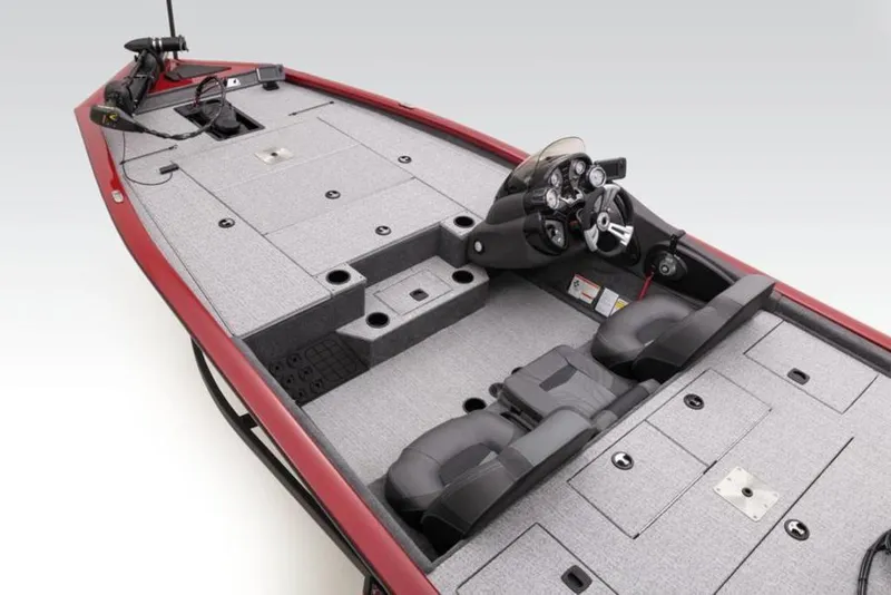 Slide: The Image of 2024 Tracker Pro Team™ 195 TXW Tournament Edition fishing boat interior. - 6