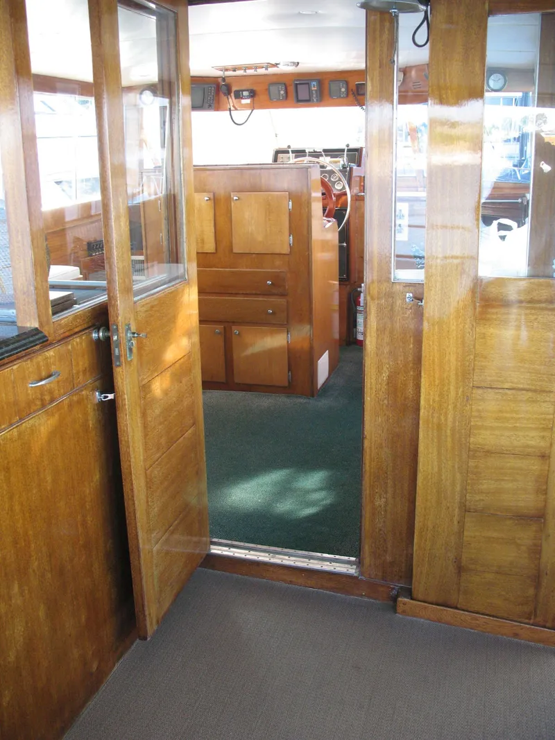Slide: The Image of Entrance to Pilothouse from Rear Deck - 11