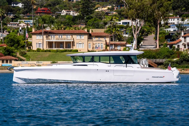 Slide: The Image of Axopar 45 XC Cross Cabin 2026 - 11
