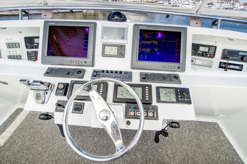 Slide: The Image of Pacifica Custom 54 Sportfisher 1982 - 8